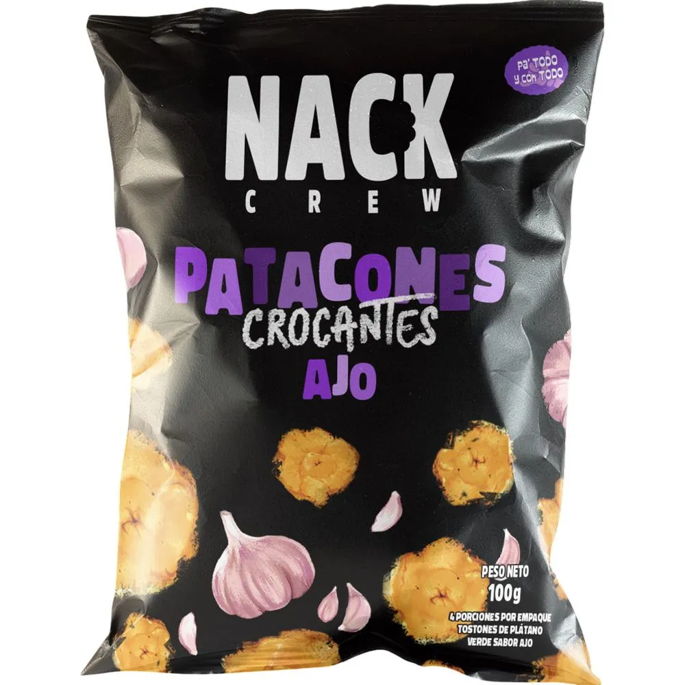 PATACONES CROCANTES AJO