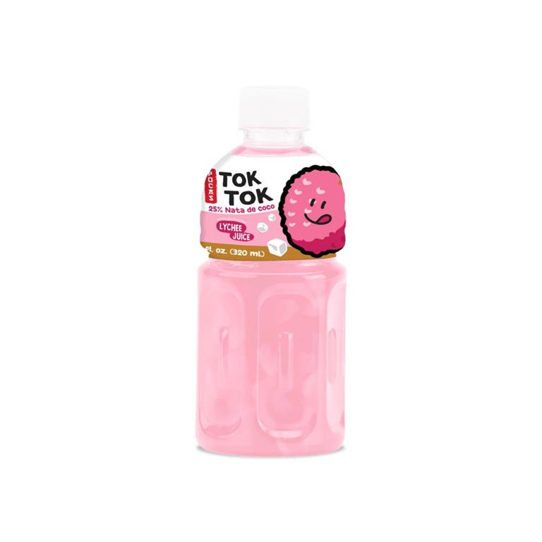 TOK TOK  FRUIT JUICE  NATA DE COCO  LYCHEE