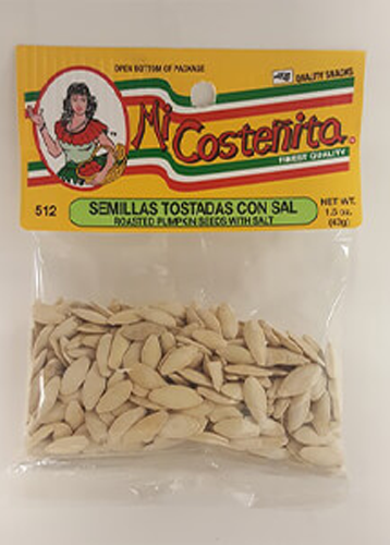 SEMILLAS TOSTADAS CON SAL