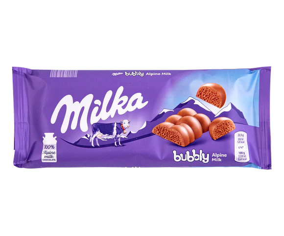 BUBBLY MILK CHOCOLATE
