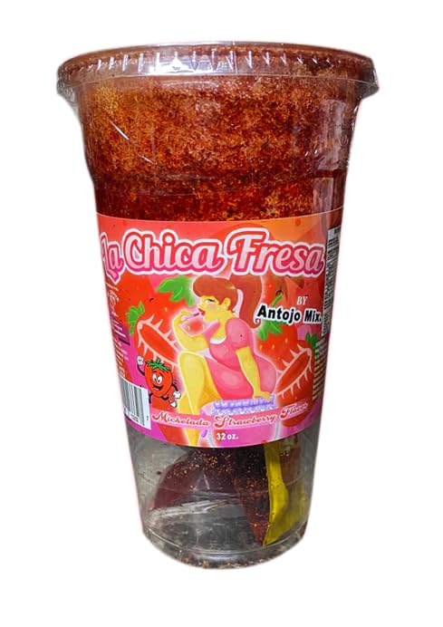 LA CHICA FRESA MICHELADA STRAWBERRY