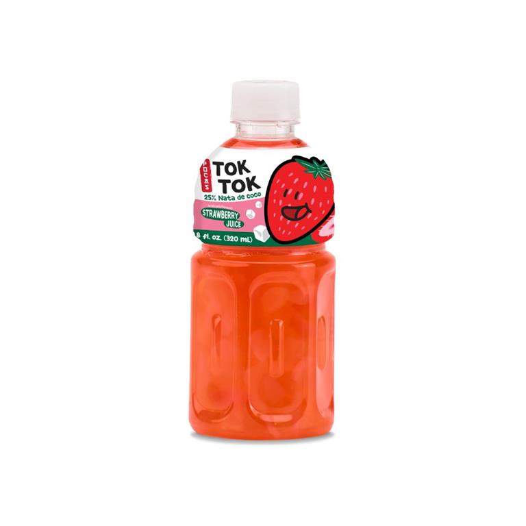 TOK TOK FRUIT JUICE NATA DE COCO STRAWBERRY