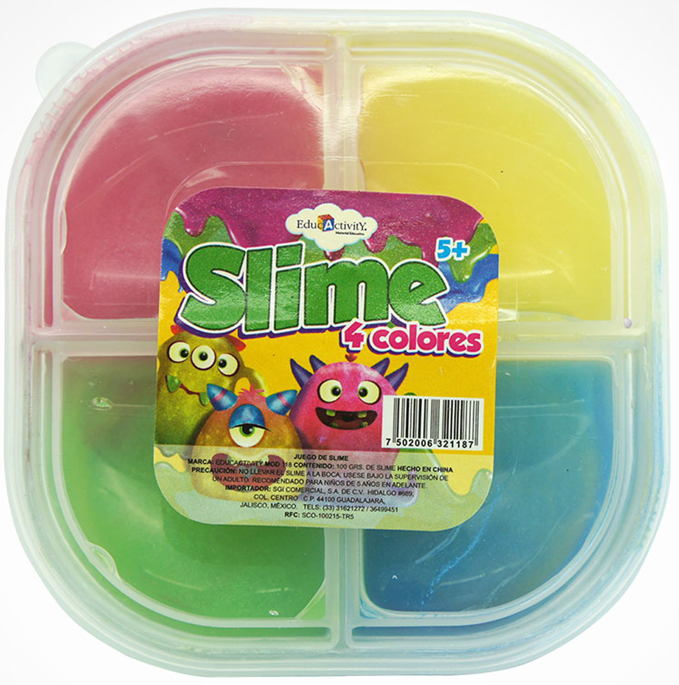 SLIME 4 COLORS