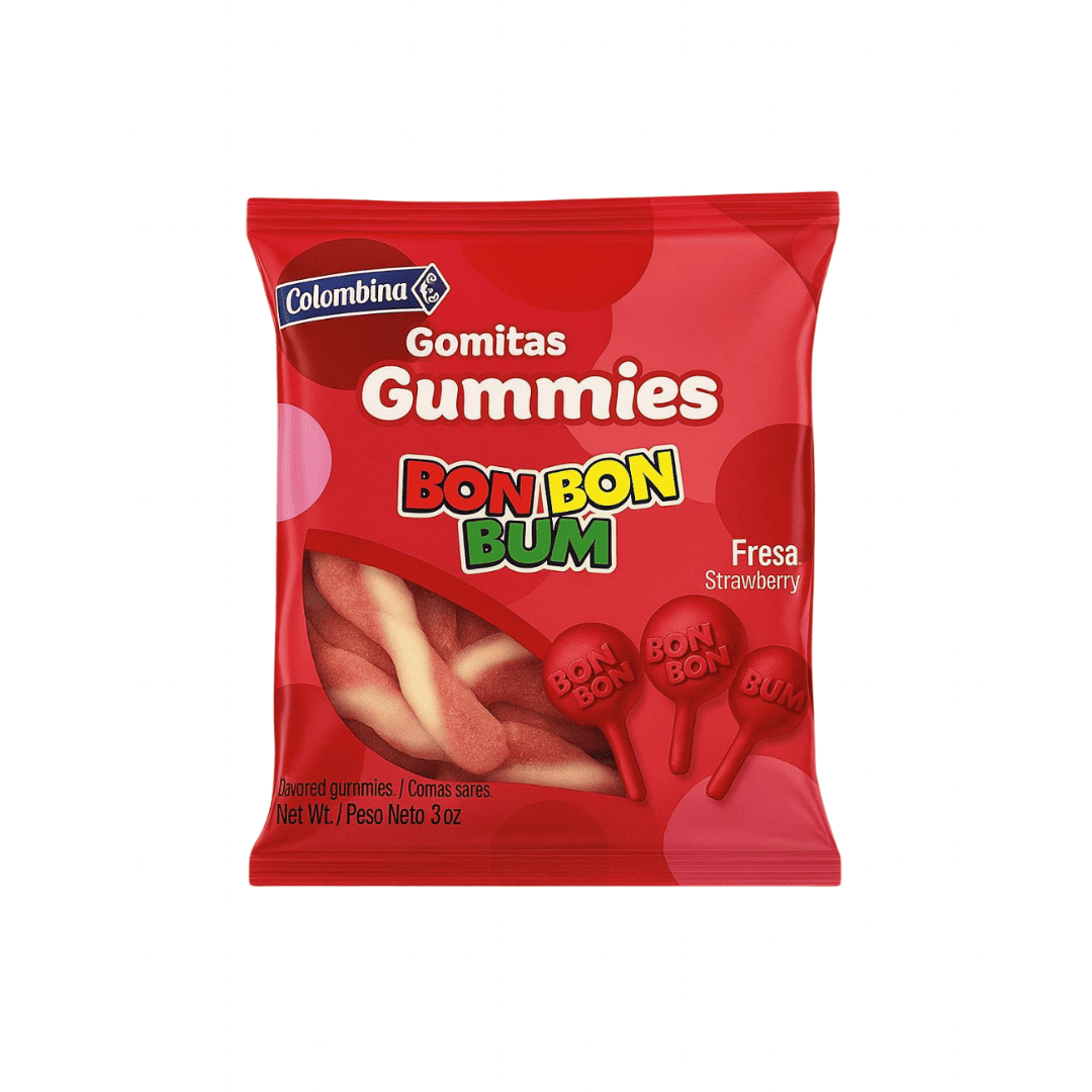BON BON BUM STRAWBERRY GUMMIES