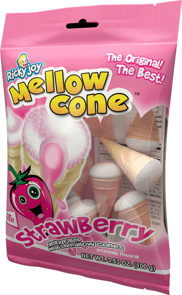 MARSH MELLOW CONE STRAWBERRY