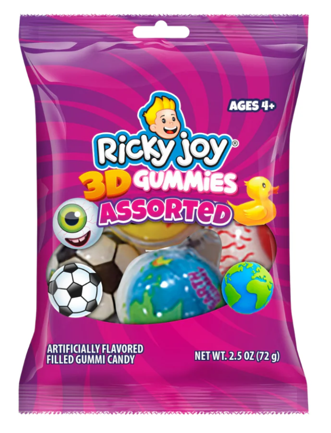 3D GUMMIES ASSORTED