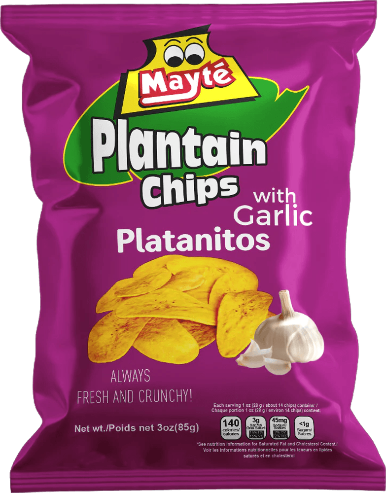 GARLIC PLANTAIN CHIPS