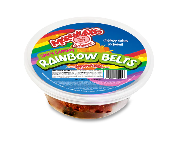 SPICY GUMMY RAINBOW MINI BELTS