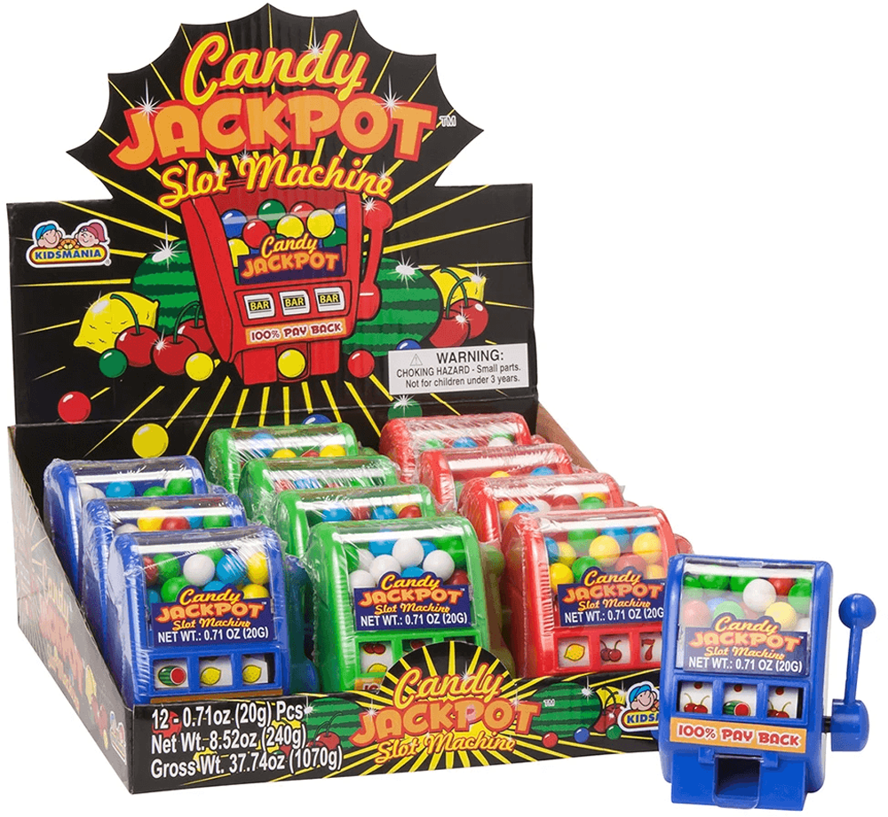 SLOT MACHINE CANDY JACKPOT