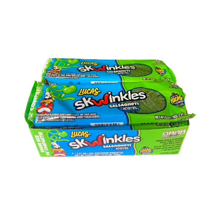 LUCAS SALSAGHETI KING SIZE APPLE SOUR (ACIDITOS)