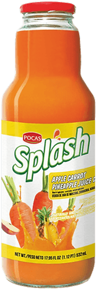 SPLASH APPLE CARROT PINEAPPLE