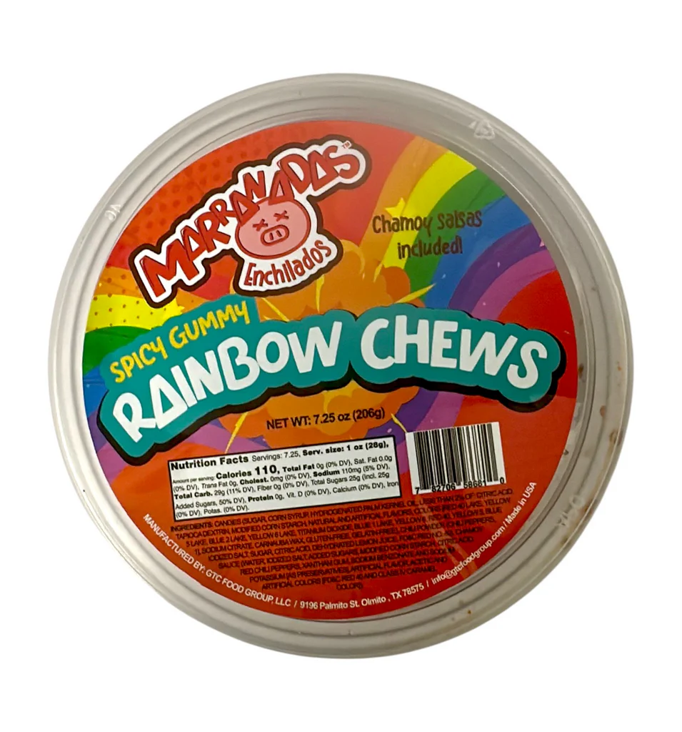 SPICY GUMMY RAINBOW CHEWS