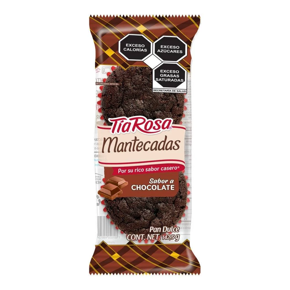 MANTECADOS SABOR CHOCOLATE