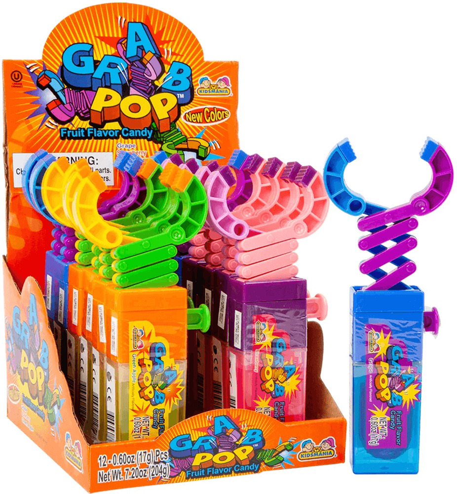 GRAB POP FRUIT FLAVOR CANDY